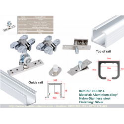 Phụ kiện cửa trượt cánh xếp gập SD5014